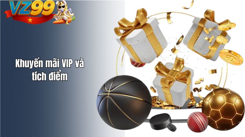 Danh sách khuyến mãi VZ99 mới nhất 2026 Khuyến mãi VIP và tích điểm