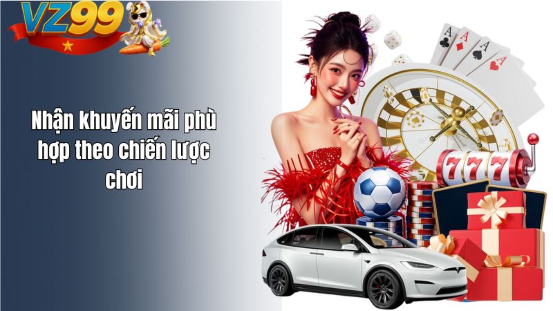 Mẹo nhận khuyến mãi VZ99 hiệu quả 2026 Nhận khuyến mãi phù hợp theo chiến lược chơi